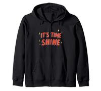 Awesome It's Time Shine Statement Costume per Ragazzi e Ragazze Felpa con Cappuccio