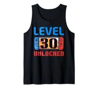 Awesome Level 30 Unlocked 30th Birthday Boy Girl Video Gamer Canotta