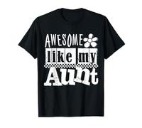 Awesome Like My Aunt Cute Niece Nephew tee from New Auntie Maglietta