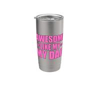 Awesome Like My Dad Bicchiere termico in acciaio inox doppia parete