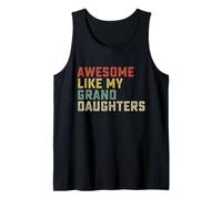 Awesome Like My Granddaughters Funny Men Nonno Fathers Day Canotta