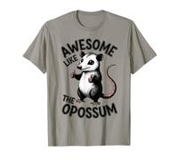 Awesome Like The Opossum Funny Animal Lover Design Maglietta