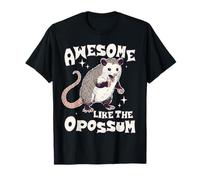 Awesome Like The Opossum Funny Possum Animal Lover Maglietta