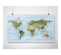Awesome Maps Mappa Surftrip Green Edition Best Surf Beaches Of The World Green Edition