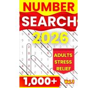 Awesome Number Puzzles: Number Search Books for Teens and Adults