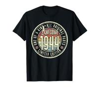 Awesome Since 1944, Festa per l'81° Compleanno Vintage, Stile retrò Maglietta