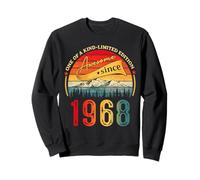Awesome Since 1968 Vintage Style Born in 1968 Birthday Mens Felpa