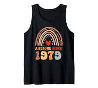 Awesome Since 1979 47th Birthday Boho Rainbow 47 Years Old Canotta