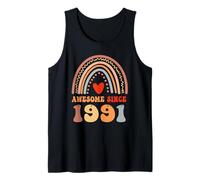 Awesome Since 1991 35th Birthday Boho Rainbow 35 Years Old Canotta