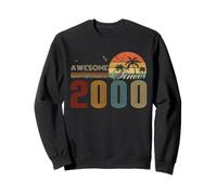 Awesome Since 2000 Men Women Birth of Birthday Years Vintage Felpa