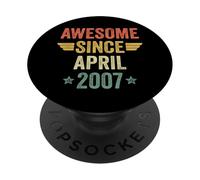 Awesome Since April 2007 PopSockets PopGrip Adesivo