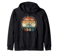 Awesome Since Aprile 1966 Compleanno Vintage Felpa con Cappuccio