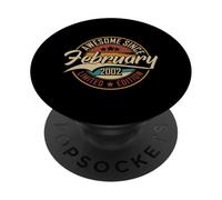 Awesome Since Febbraio 2002 | 24 anni | 24° Compleanno PopSockets PopGrip Adesivo
