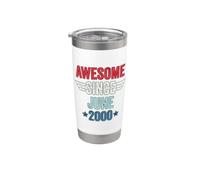 Awesome Since June 2000 Bicchiere termico in acciaio inox doppia parete