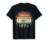 Awesome Since May 1976 - Compleanno Vintage Maglietta