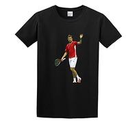 Awesome Stan Wawrinka Men Simple Tshirt Black L