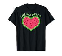 Awesome Summer Pet Cat Fruits One in a Melon Watermelon Maglietta