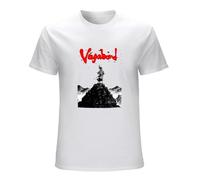 Awesome Vagabond Manga T-Shirt Men Round Neck Cotton Japanese Swordsman Musashi Miyamoto Tee Shirt Tops White XL
