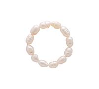 Awesomeonei Anelli Elastici con Perline per Donne Ragazze Anelli impilabili Elasticizzati Micro Regolabili Regalo di San Valentino per la Fidanzata