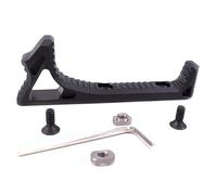 AWETHE Attacco tattico in Alluminio Curvo angolato Hand Stop Airsoft Grip Foregrip per MLOK Handguard System