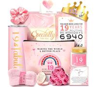 Awfrky Regali di compleanno per ragazza di 19 anni, regali per il 19° | Regalo di buon compleanno per 19 anni, femmina, figlia, nipote, sorella, sua fidanzata Bestie