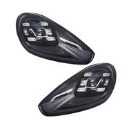 AWGNTQQ Gruppo Faro Anteriore Per Cayenne 2015-2017 Fari Anteriori A LED DRL Indicatori Direzione Abbaglianti Aggiornamento Agli Stili GTS