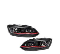 AWGNTQQ Gruppo Faro Anteriore Per POLO 2012-2018 Luce LED Adatta Per Tutta La Serie Con Luci Diurne(H7)