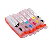 AWGSRZIU Cartuccia d'inchiostro ricaricabile a 6 colori compatibile con MG7720 TS9020 TS8020 con chip ARC PGI-270 CLI-271