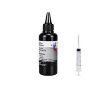 AWGSRZIU Kit di ricarica di inchiostro da 400 ml per cartucce compatibili 364 655 178 950 951 711 932 933 903 953 940 934 935 920 con bottiglie da 100 ml(100ML-BK)