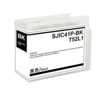 AWGSRZIU Set di cartucce d'inchiostro compatibili SJIC41P per stampante per etichette opache a getto d'inchiostro a colori CW-C4000, inclusa SJIC41P-MK SJIC41P-C SJIC41P-M SJIC41P-Y(BK 1 PCS)