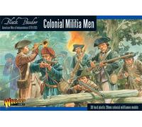 Warlord Games Kit plastico Colonial Militia Men Black Powder Scala 1:56 Scatola plastica