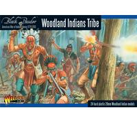 Warlord Games Woodland Indians Tribe, miniature in plastica da 28 mm per miniature della guerra d'indipendenza americana altamente dettagliate