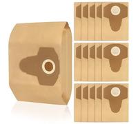 Awinker 15 sacchetti di carta per aspirapolvere compatibili con aspirapolvere Parkside Lidl PNTS 1250 1250/9 PNTS 1300 A1 B2 C3 PWD 12 A1