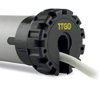AWITALIA -Motore NICE 230V per tende da sole professionale con finecorsa meccanico Ø45 mm - Completo di staffa, adattatore 70mm per Rullo con ogiva, Nice TTGO.