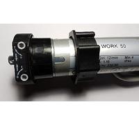 AWITALIA - Motore tubolare per tapparelle, motori tapparella garanzia 2-5 anni, con fine corsa elettromeccanico portata kg.100 Nm50 motore per avvolgibile di facile installazione, completo di staffa