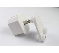 AWITALIA - TAPPO PATTINO SCORREVOLE PER GUIDA MODELLO TENDA DA SOLE ATTICO GIARDINO PRODDOTO IN ITALIA DA NOI COLORE NERO 2 COPPIE