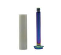 AWJUWHBJ Assi in ceramica Nuclei combinati con viti Ceramica Catena Presser Parte per migliorare la durata Prestazioni Biciclette Tendicatena