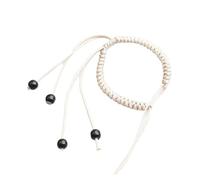 AWJUWHBJ Braccialetto intrecciato geometrico fatto a mano intrecciato a mano corda regolabile amicizia adatto per donna accessori da donna alla moda, Misura unica, come descritto