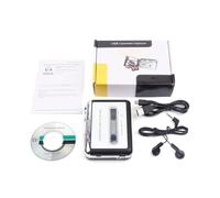 AWJUWHBJ Cassette portatili Digitalizzatore USB analogico al convertitore MP3 Nessun software richiesto per la cassetta da viaggio al convertitore