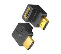 AWJUWHBJ Connettore adattatore per 4K con vari dispositivi di trasmissione stabile dei segnali migliora le immagini durante la riunione 2pcs Plug and Play connettore