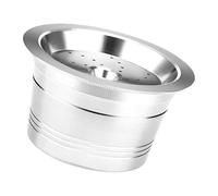 AWJUWHBJ Filtro da caffè riutilizzabile facile da usare per l'acciaio inossidabile robusto della macchina degli espresso con il filtro facile da usare della spazzola del cucchiaio