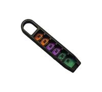 AWJUWHBJ Golfs Tees Calibro di altezza Ascensore Regolatore portatile Posizionamento preciso Strumento di misurazione 20-70mm per altalene coerenti Golf Tees Misuratore di altezza Ascensore