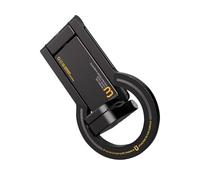 AWJUWHBJ Installazione veloce contro il supporto del telefono dell'automobile di slittamento con l'aggiunta semplice dell'automobile della costruzione immune del metallo di ossidazione e dell'angolo