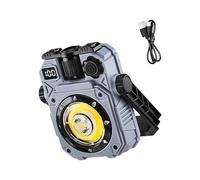 AWJUWHBJ Lampada solare di ispezione della luce di campeggio con la luce del lavoro di base torcia ricaricabile per le emergenze di riparazione auto per tenda da trekking all'aperto