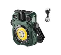 AWJUWHBJ Lampada solare di ispezione della luce di campeggio con la luce del lavoro di base torcia ricaricabile per le emergenze di riparazione auto per tenda da trekking all'aperto