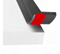 AWJUWHBJ Paraspifferi ispessito sotto la porta - Tappo per perdite di aria fredda Riduzione del rumore Spogliatura delle intemperie con forte supporto adesivo Guarnizione per porta spogliatoio