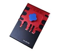 AWJUWHBJ Piccola foto incisa parti piegatrice modello strumento di assemblaggio hobby accessorio metallo incisione foglio morsa precisa per amante del modello morsa di piegatura del foglio di