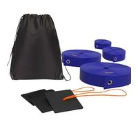 AWJUWHBJ Professionale Outdoor Pallavolo Campi Marcatore Regolabile Linea di Confine Con Ancore Sabbia Borsa Rete Formato Ufficiale Resistente alle intemperie Corte Linea