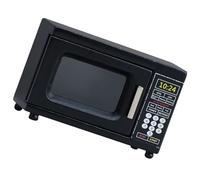 AWJUWHBJ Realistico 1/12 Scala Forno A Microonde In Legno In Miniatura Per Case Delle Bambole Professionali Display E Collezioni Di Modelli A Tema Miniatura Scena Decorazione Microonde