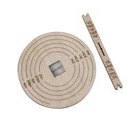 AWJUWHBJ Set di centraggio per stoppini generali per lavori artigianali, posizionamento in 1 secondo, si adatta alla maggior parte delle dimensioni dei barattoli, materiali multipli, centraggio dello